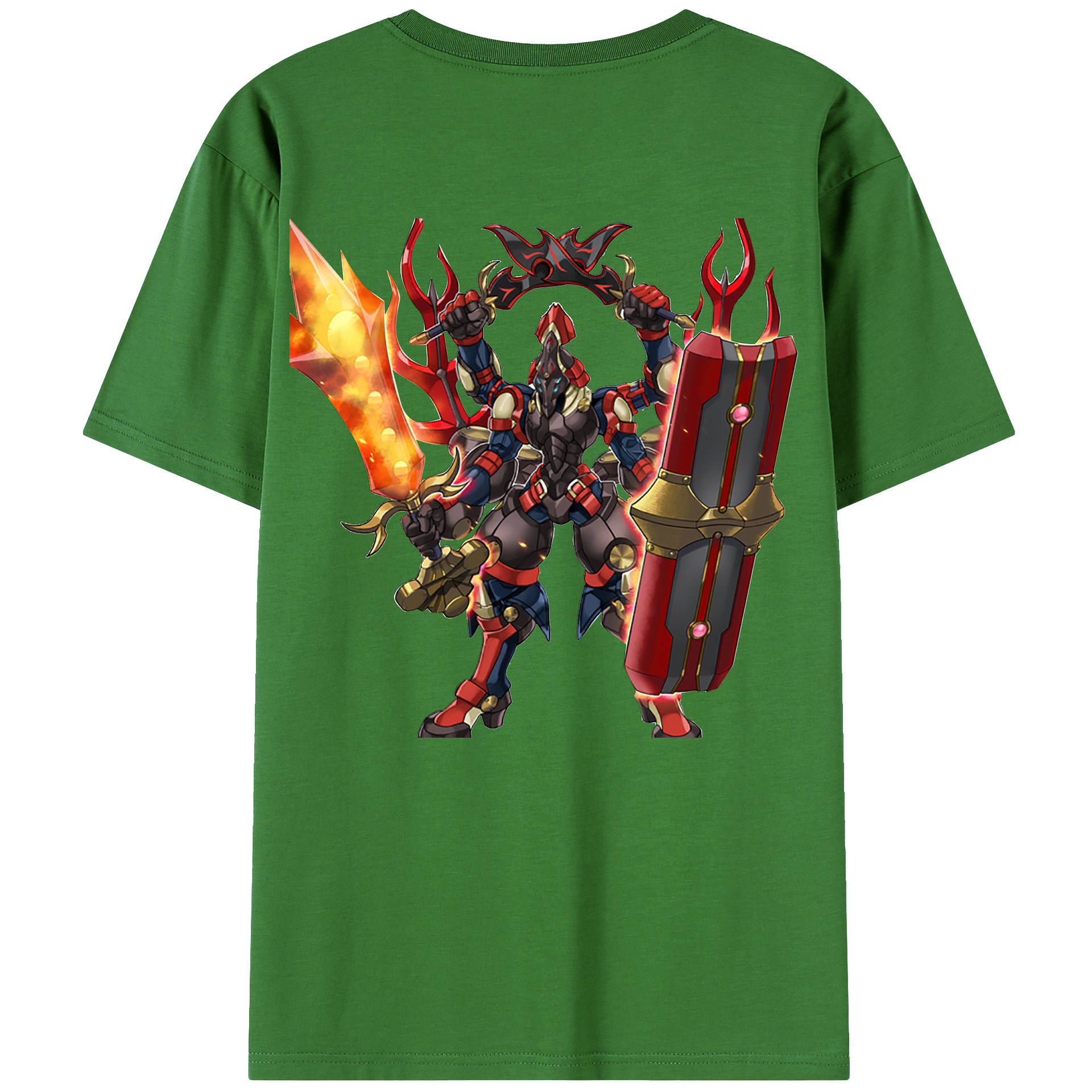 （画像用） 遊☆戯☆王 Yu-Gi-Oh! レディース半袖Tシャツ(バックプリント)